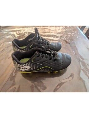 Lotto Youth Roma 700 Soccer Cleats Size 11K Black